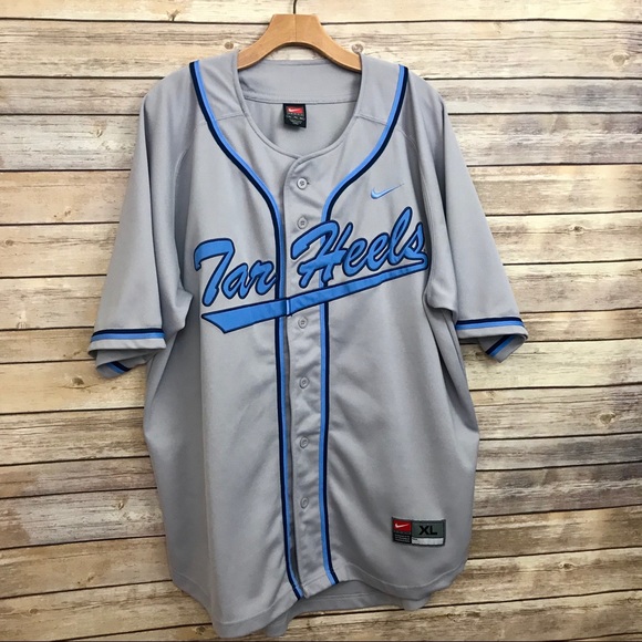 Nike Other - Nike North Carolina Tar Heels Baseball Jersey XL